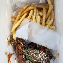 Korean bbq and fries all flats Korean bbq and fries all flats