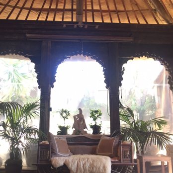 The Sacred Space - One of the seating areas inside a pavilion - Art Galleries Near Me - Summerland, California