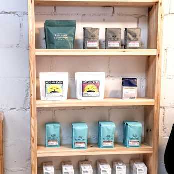 Happy Coffee and Wine - They carry 49th Parallel and some other interesting brands - Wine Bars Near Me - Toronto, Ontario