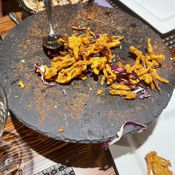 Holi Indian Grill - Onion Bhajia. Sorry got into it :) - Indian Near Me - Panama City, Florida Holi Indian Grill - Onion Bhajia. Sorry got into it :) - Indian Near Me - Panama City, Florida