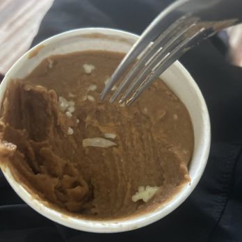 Chela's - Refried beans that have that canned refried bean taste - Mexican Near Me - Dexter, Michigan