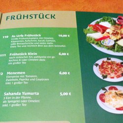 As Urfa - Frühstücksangebote