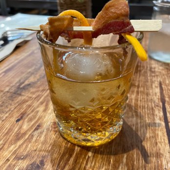 Scratch Kitchen - Apple Bacon Old Fashion $13 - Breakfast & Brunch Near Me - Honolulu, Hawaii
