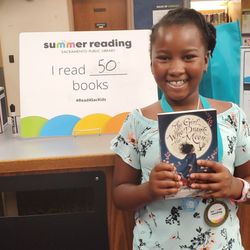 Sol Aureus College Preparatory - 2019 -2020 school year off to a great start. We finished the public library reading program and ready for a new school year. Great job A.J