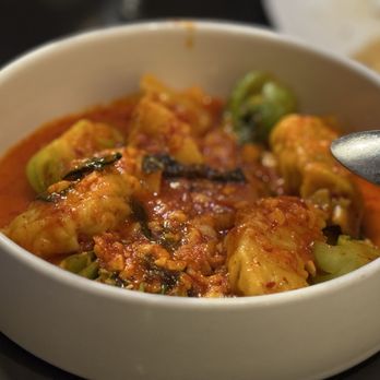 AnQi Bistro - Chicken Kimchi Dumplings - Asian Fusion Near Me - Costa Mesa, California