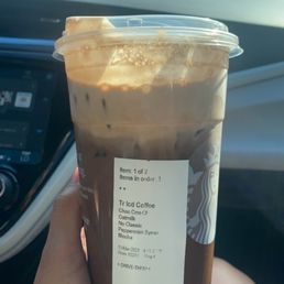 Iced coffee