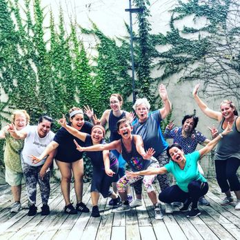 Pure Life Movement Studio - Outdoor Zumba when weather allows! Thursday & Saturday at 12pm is high energy but low impact (protect your knees and joints). - Yoga Near Me - Brooklyn, New York