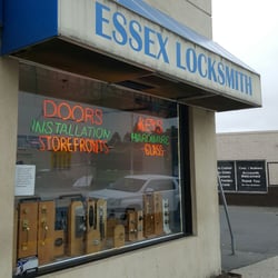 Essex Security Locksmiths - Front banner front of shop