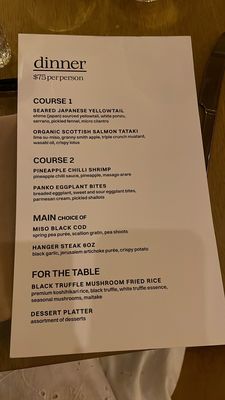 Menu photo 3 Ultra Toronto, ON