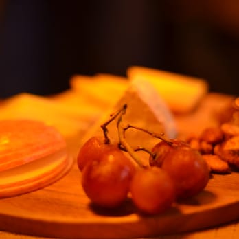 The Social Study - A decadent cheese platter, the perfect compliment to a glass of Chardonnay - Wine Bars Near Me - San Francisco, California The Social Study - A decadent cheese platter, the perfect compliment to a glass of Chardonnay - Wine Bars Near Me - San Francisco, California