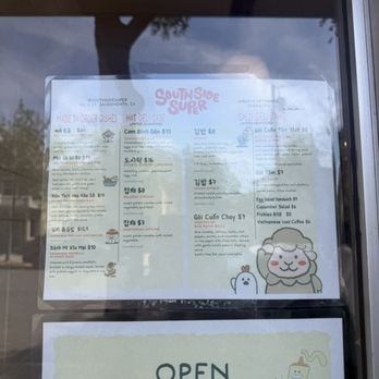 Southside Super - Menu - Korean Near Me - Sacramento, California