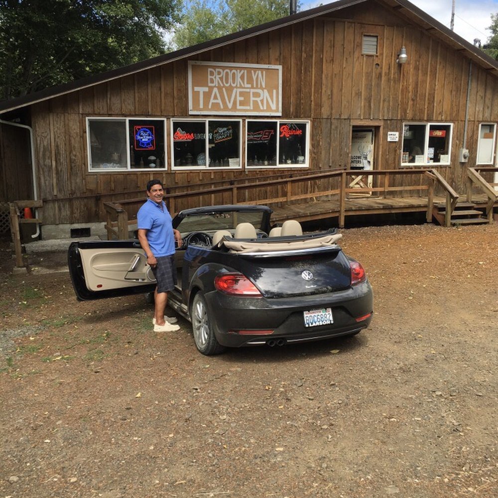 After the scary drive on the back roads
