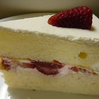 Sunset Bakery - Strawberry Cake slice - Bakeries Near Me - San Francisco, California