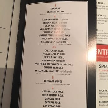 Benihana - Dulles - Happy hour menu- a nice variety! - Sushi Bars Near Me - Town Ctr Dulles, Virginia Benihana - Dulles - Happy hour menu- a nice variety! - Sushi Bars Near Me - Town Ctr Dulles, Virginia