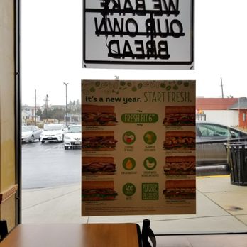 Subway - a sign in a window that says we bake our own bread - Sandwiches Near Me - Gaithersburg, Maryland Subway - a sign in a window that says we bake our own bread - Sandwiches Near Me - Gaithersburg, Maryland