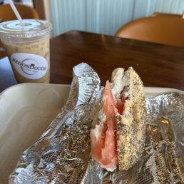 Smoked lox salmon Smoked lox salmon
