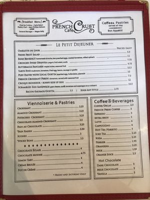 Menu photo 6 French Crust Cafe and Bistro Cincinnati, OH Menu photo 6 French Crust Cafe and Bistro Cincinnati, OH