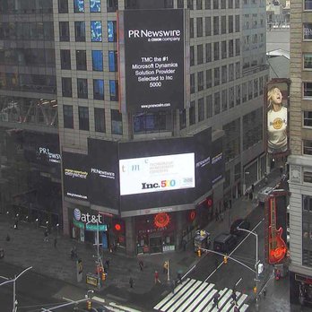 Technology Management Concepts - TMC Selected to the Prestigious Inc. 5000 List. Time Square Ad - Software Development Near Me - El Segundo, California Technology Management Concepts - TMC Selected to the Prestigious Inc. 5000 List. Time Square Ad - Software Development Near Me - El Segundo, California
