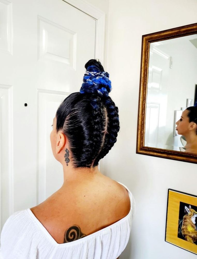 Bibii's Touch African hair Braiding Logo