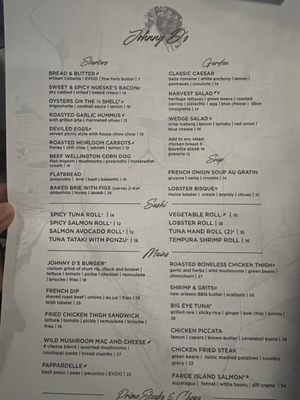 Menu photo 3 Johnny D's Buffalo, NY