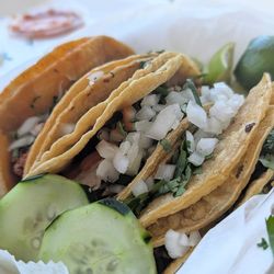 Three tacos