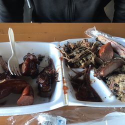 Double M Barbeque - Barbecue, sausage, ribs, and brisket.
