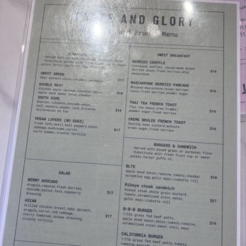 Taste & Glory - Breakfast & Brunch Near Me - San Mateo, California