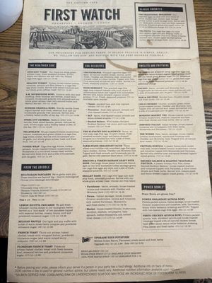 Menu photo 2 First Watch North Richland Hills, TX Menu photo 2 First Watch North Richland Hills, TX