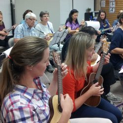 Joe Miller - Beginning Ukulele group class.