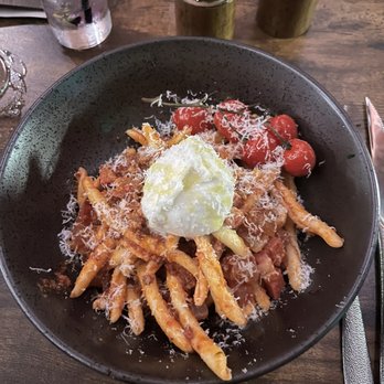 Midlina - Fusilli Amatriciana - Speakeasies Near Me - Baltimore, Maryland Midlina - Fusilli Amatriciana - Speakeasies Near Me - Baltimore, Maryland