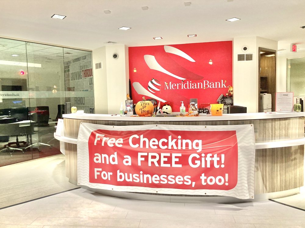 MERIDIAN BANK 100 E State St, Media, Pennsylvania Banks & Credit