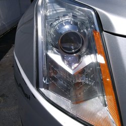 Clear Lens Headlight Restoration - After Restoration
Cadillac SRX