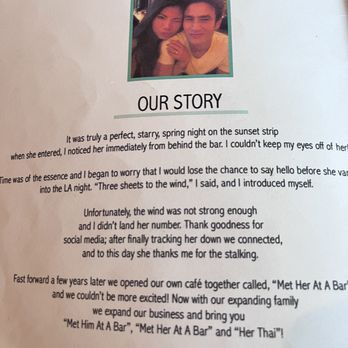 Met Him At A Bar - Love story of the owner. - Italian Near Me - Los Angeles, California Met Him At A Bar - Love story of the owner. - Italian Near Me - Los Angeles, California
