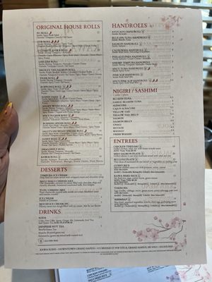 Menu photo 6 Kawa Sushi & Bar Grand Rapids, MI Menu photo 6 Kawa Sushi & Bar Grand Rapids, MI
