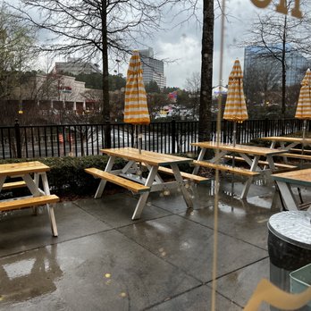 Brown Bag Seafood - Outdoor patio. - Salad Near Me - Atlanta, Georgia Brown Bag Seafood - Outdoor patio. - Salad Near Me - Atlanta, Georgia