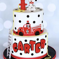 Peggy Does Cake - Fireman Cake