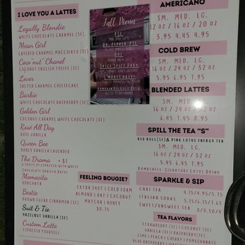 Pink Coffee - Menu - Cafes Near Me - Seguin, Texas Pink Coffee - Menu - Cafes Near Me - Seguin, Texas