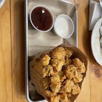 Grains - Fried Buffalo Cauliflower - Vegan Near Me - San Diego, California Grains - Fried Buffalo Cauliflower - Vegan Near Me - San Diego, California