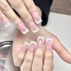 J&J Nails Spa - Duck nails with french tip !!!