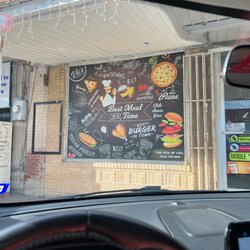 Vic's Grocery - Front window