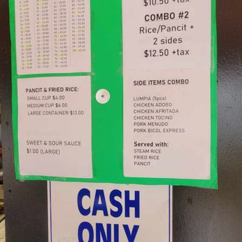 Fredcel Lumpias & Catering - Menu, cash only - Filipino Near Me - San Diego, California Fredcel Lumpias & Catering - Menu, cash only - Filipino Near Me - San Diego, California