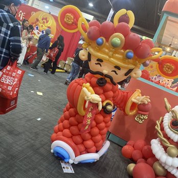Asian American Expo - Balloon Decorations - Festivals Near Me - Pomona, California Asian American Expo - Balloon Decorations - Festivals Near Me - Pomona, California