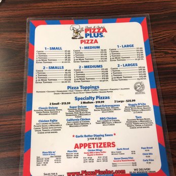 Pizza Plus - Fall Branch - Menu - Pizza Near Me - Fall Branch, Tennessee