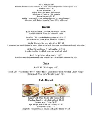 Menu photo 3 The Dugout NY Ossining, NY