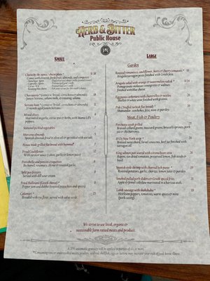 Menu photo 5 Herb & Bitter Public House Seattle, WA Menu photo 5 Herb & Bitter Public House Seattle, WA