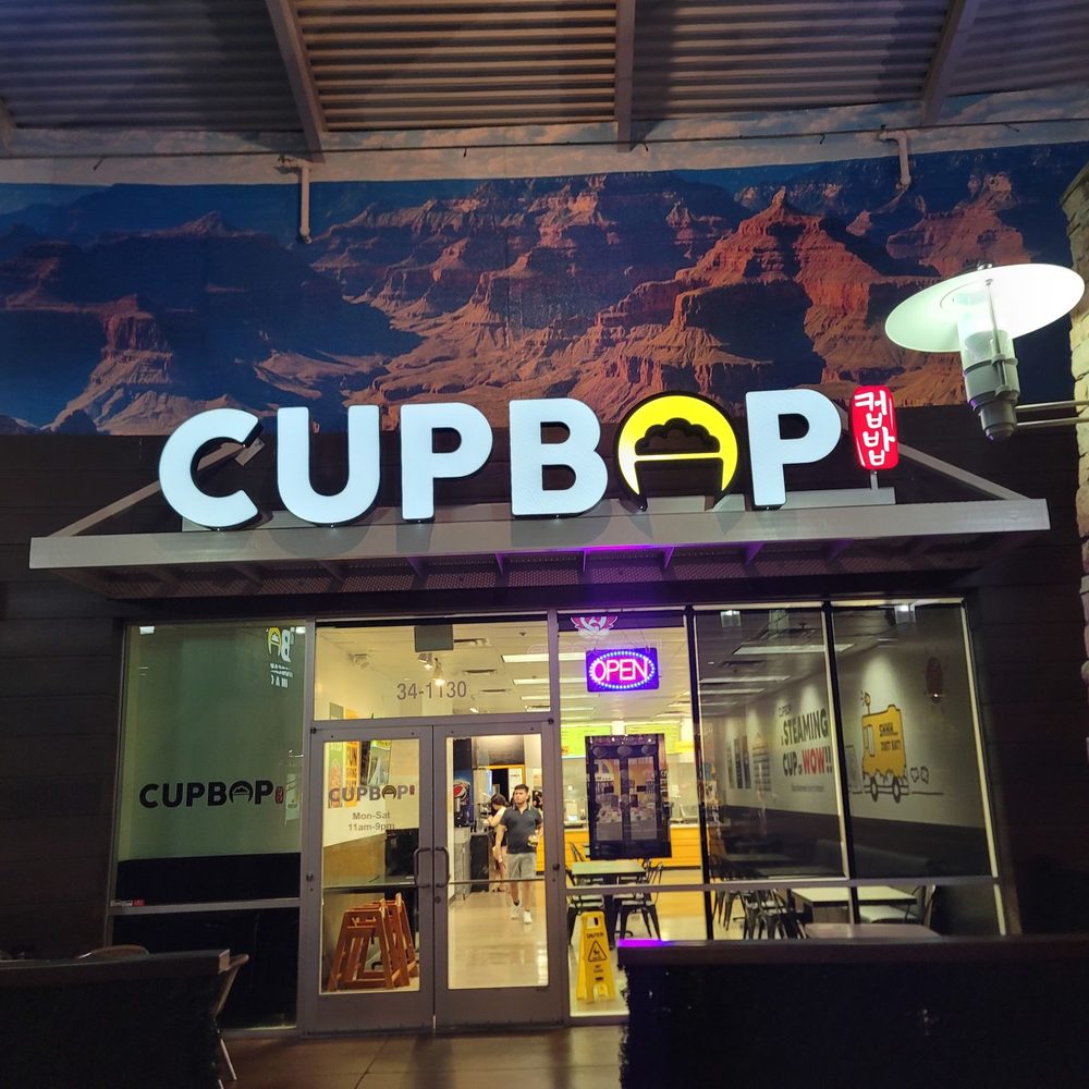 Cupbop - Korean BBQ - Store Front - Korean Near Me - Phoenix, Arizona Cupbop - Korean BBQ - Store Front - Korean Near Me - Phoenix, Arizona