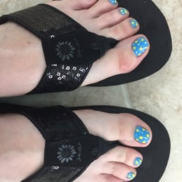 My toes with gel My toes with gel
