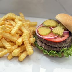 Savannah's Eats & Treats - Double OG burger and froes