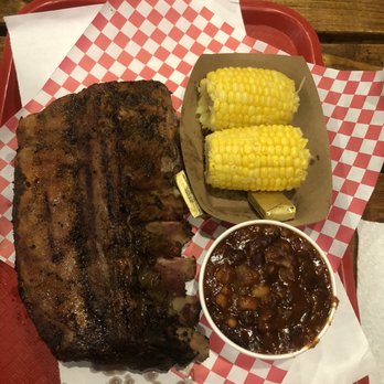 Big B's Texas BBQ - baby back ribs, corn & beans - Barbeque Near Me - Henderson, Nevada Big B's Texas BBQ - baby back ribs, corn & beans - Barbeque Near Me - Henderson, Nevada