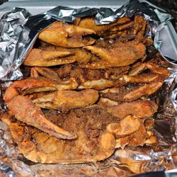 Fried crab